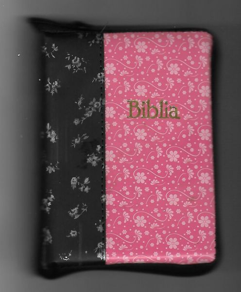 ** Biblia Florida rosa/preto