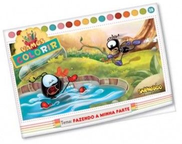 VAMOS COLORIR - NR. 38 - FAZENDO A MINHA PARTE